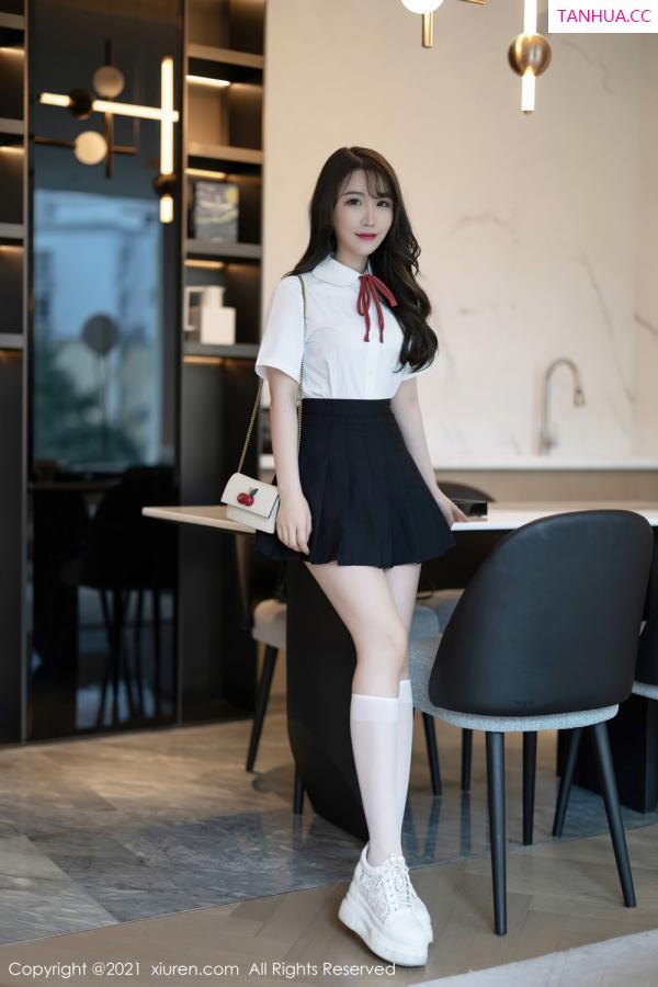 绯月樱深圳旅拍 清纯的JK制服
